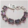Image 1 : JP926-105 SILVER MYSTIC TOPAZ BRACELET