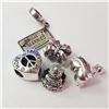 Image 1 : JP926-146 SILVER PACK OF 5 PANDORA STYLE BEADS