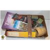 Image 1 : TAROT CARDS, BOOK, INCENSE AND HOLDER, JARS AND