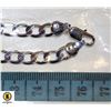 Image 1 : 162)24 INCH CURB LINK CHAIN WITH HEAVY LOBSTER