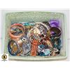 Image 1 : LARGE BASKET OF ASSORTED ESTATE JEWELRIES