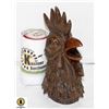 Image 1 : VINTAGE ROOSTER WOODEN DCOR