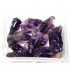 Image 1 : 5)  LOT OF 100 CTS OF NATURAL ROUGH AMMETHYST