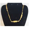 Image 1 : 24)  VINTAGE GOLD TONE 30" NECKLACE.