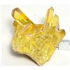 Image 2 : 1)  NATURAL CITRINE QUARTZ CLUSTER, 122.7 GRAMS.