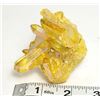 Image 3 : 1)  NATURAL CITRINE QUARTZ CLUSTER, 122.7 GRAMS.