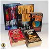 Image 1 : LOT OF 5 STEPHEN KING BOOKS - 2 HARDCOVER 3 SOFT