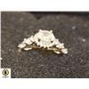 Image 1 : 925 STERLING SILVER RING SIZE 5.5 WITH CZ STONES