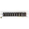 Image 1 : SET OF 10 MAXIMUM IMPACT SOCKETS, METRIC