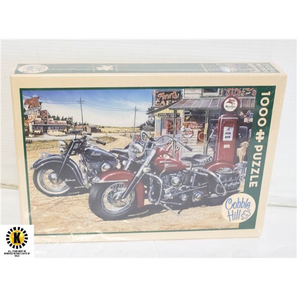 NEW UNWRAPPED 1000PC MOTORCYCLE PUZZLE