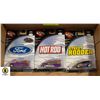 Image 1 : 3 NEW PREMIUM HOT WHEELS 100% SERIES 2002