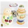 Image 1 : 2 VINTAGE SUGAR SHAKERS (MADE IN JAPAN)