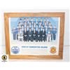 Image 1 : FRAMED OILERS 1986-87 "NO. 12414"