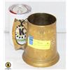 PINDER BROTHERS ENGLAND BRASS TANKARD