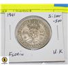 Image 1 : 1941 UK FLORIN SILVER.500