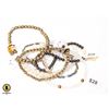 Image 1 : ESTATE CRYSTAL, HEMATITE, QUARTZ BRACELETS