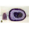 Image 1 : ESTATE AMETHYST LARGE SLAB & SPECIMEN CLUSTER