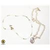 Image 1 : ESTATE SEMI PRECIOUS STONE ANKLET &