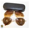 Image 1 : ESTATE VINTAGE FOLDING MENS SUNGLASSES & 2 PAIRS
