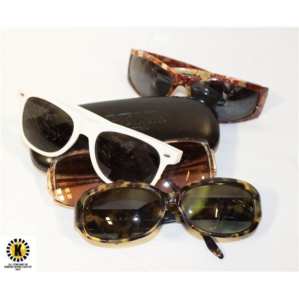 5 PAIRS OF LADIES SUNGLASSES TOGETHER-ESTATE
