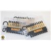 Image 1 : 3 PACKS OF DEWALT SCREWDRIVER BITS