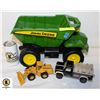 Image 1 : LARGE JOHN DEERE, OLD TONKA, & ERTYL