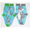 Image 1 : TWO NEW PAIRS OF LOONIE TOONS BUGS BUNNY THEME