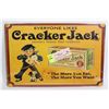 Image 1 : NEW VINTAGE STYLE CRACKER JACK THEME METAL WALL