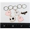 Image 1 : BUNDLE OF 5 SPOOKY THEME CHARMS/ PENDANTS