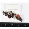 Image 1 : NEW BURGUNDY BOW RHINESTONE FRENCH CLIP HAIR CLIP