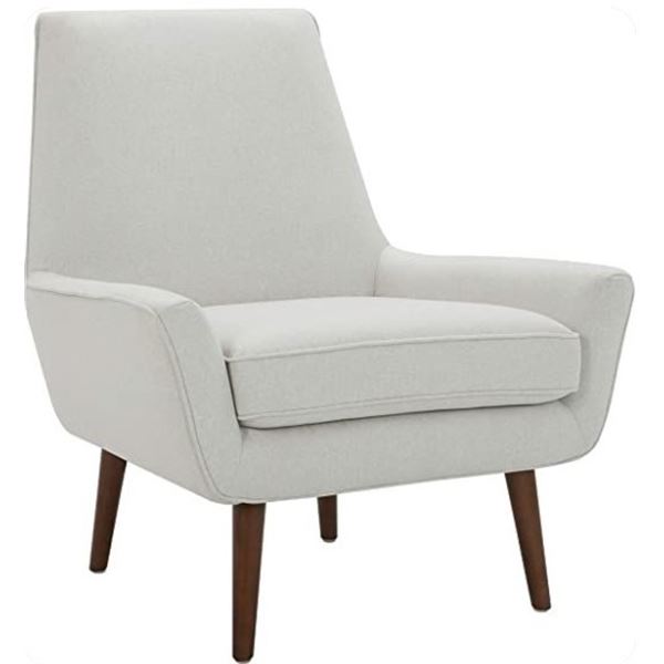 NEW RIVET JAMIE UPHOLSTERED MID-CENTURY MODERN LOW