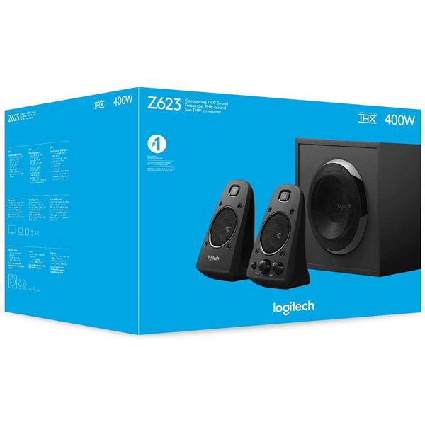 NEW LOGITECH Z623 THX SOUND 400W SPEAKER SYSTEM