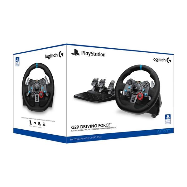 NEW LOGITECH G29 DRIVING FORCE RACING WHEEL AND