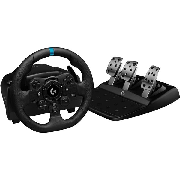 NEW LOGITECH G923 TRUEFORCE RACING WHEEL AND