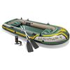 Image 1 : NEW INTEX SEAHAWK 4 PERSON INFLATABLE BOAT SET