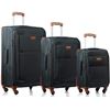 Image 1 : NEW CHAMPS C5010 3 PCS LUGGAGE SET - SOFT SIDED