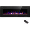 Image 1 : NEW UNPACKED R.W. FLAME 50" RECESSED ELECTRIC FIRE