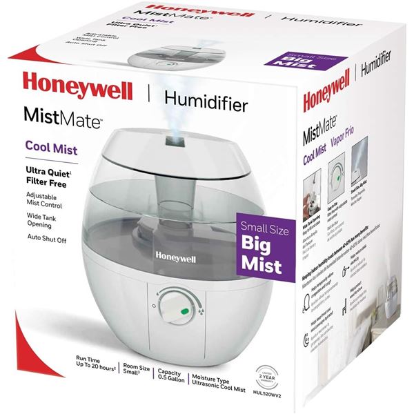 NEW HONEYWELL MISTMATE COOL MIST ULTRA QUIET