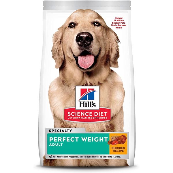 NEW 25LBS BAG OF HILLS SCIENCE DIET PERFECT WEIGHT