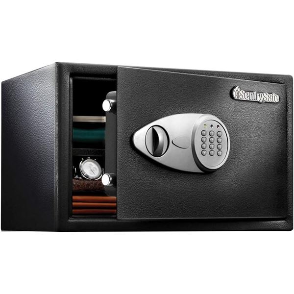 NEW UNBOXED SENTRY SAFE KEY/COMBINATION SAFE