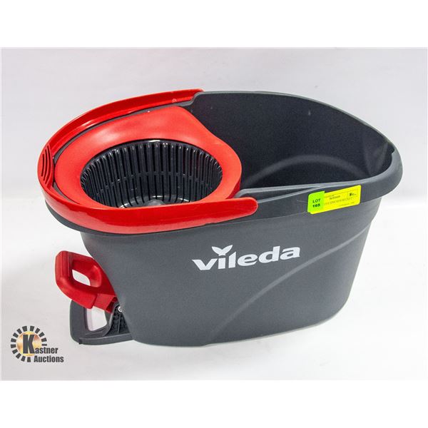 NEW VILEDA SPIN MOP BUCKET - ONLY