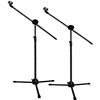 Image 1 : NEW OHUHU MICROPHONE STAND 2-PACK, BLACK