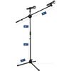 Image 2 : NEW OHUHU MICROPHONE STAND 2-PACK, BLACK