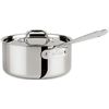 Image 1 : NEW ALL CLAD D3 STAINLESS 3 QT SAUCE PAN WITH LID