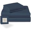 Image 1 : NEW PIZUNA LINENS 4 PIECE KING SIZE SHEET SET