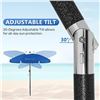 Image 3 : NEW BRACE MASTER 7.5' BEACH UMBRELLA, DARK BLUE