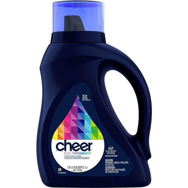 NEW 1.36L BOTTLE OF CHEER COLOUR GUARD