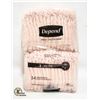 Image 1 : 2 NEW 13 PACKS OF DEPEND NIGHT DEFENSE UNDERWEAR