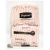 Image 1 : 2 NEW 13 PACKS OF DEPEND NIGHT DEFENSE UNDERWEAR