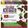 Image 1 : 2 NEW BOXES OF SLIMFAST KETO BOMB MINT CHOCOLATE